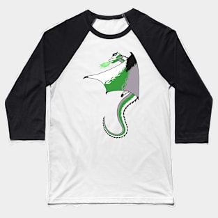 Fly With Pride, Dragon Series - Demiromantic Baseball T-Shirt